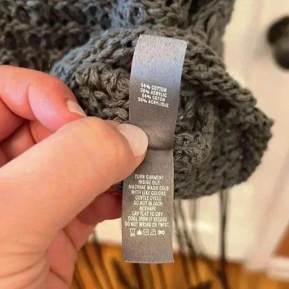 Aerie Knit Crochet Tank Top-Sz XS - Picture 5 of 6